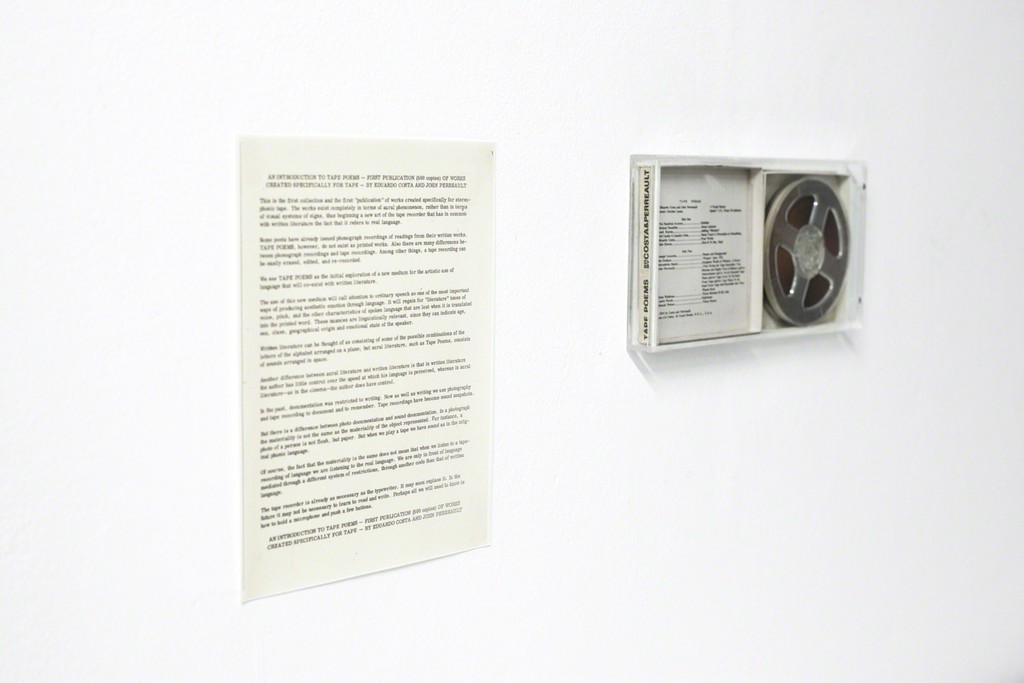Exhibition view, Eduardo Costa | FIVE MUSEUM PIECES Exhibition view, Eduardo Costa | FIVE MUSEUM PIECES
