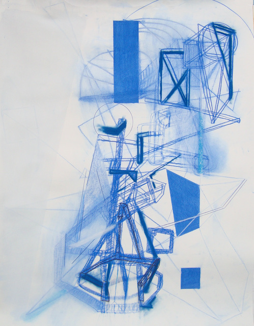 Lorraine Tady, ‘Blue Forms’, 2012, Barry Whistler Gallery