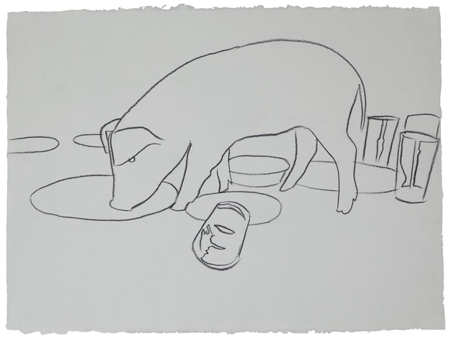 Andy Warhol, ‘Fiesta Pig, Executed’, ca. 1979, Drawing, Collage or other Work on Paper, Graphite on paper, Christie's Warhol Sale
