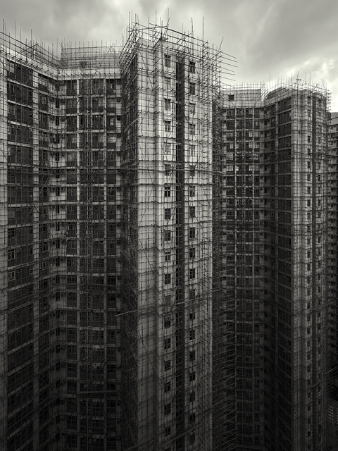 Peter Steinhauer, ‘Bamboo Cage, Chai Wan, Hong Kong - 2009’, 2009, Contemporary by Angela Li