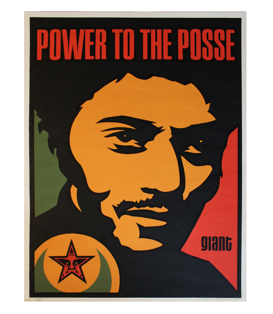 Shepard Fairey, ‘Nubian Power to the Posse’, 1998, EHC Fine Art
