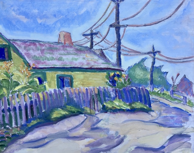 Jane Jarvis Mumford, ‘Backyard Garden’, 1915, Bakker Gallery