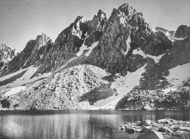 Ansel Adams, ‘Kearsarge Pinnacles in Kings River Sierra’, 1939, White Cross