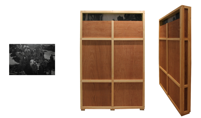 Imran Channa, ‘Lik Likoti (Hide & Seek)193 x 132 x 20.3 cm’, 2012, Khaas Art