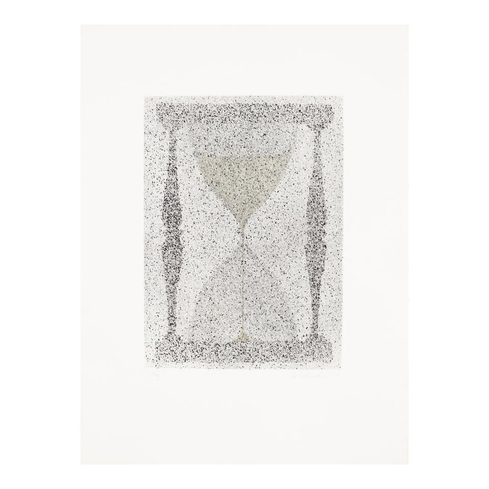 Ed Ruscha - Reloj de Arena, from Portfolio California (Engberg 166)