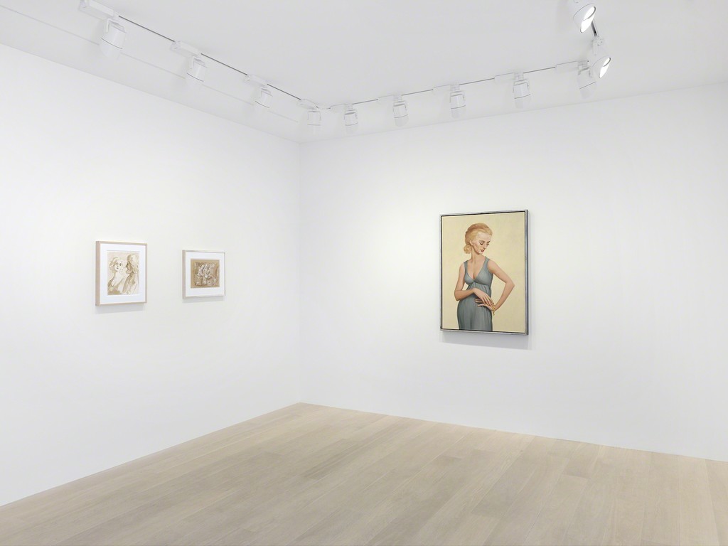 Installation view. Artwork © John Currin. Photo: Annik Wetter. Courtesy Gagosian. Installation view. Artwork © John Currin. Photo: Annik Wetter. Courtesy Gagosian.