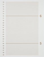 Lineup Wall Chart, from 1993 Whitney Biennial in Seoul