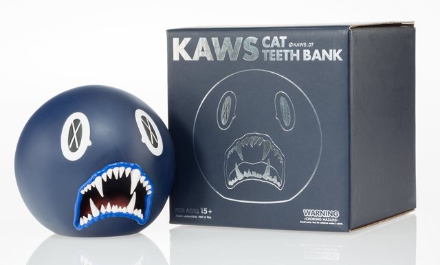 KAWS, ‘Cat Teeth Bank (Navy)’, 2007, Heritage Auctions