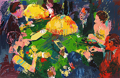 LeRoy Neiman, ‘Chemin de Fer’, 1991, David Parker Gallery