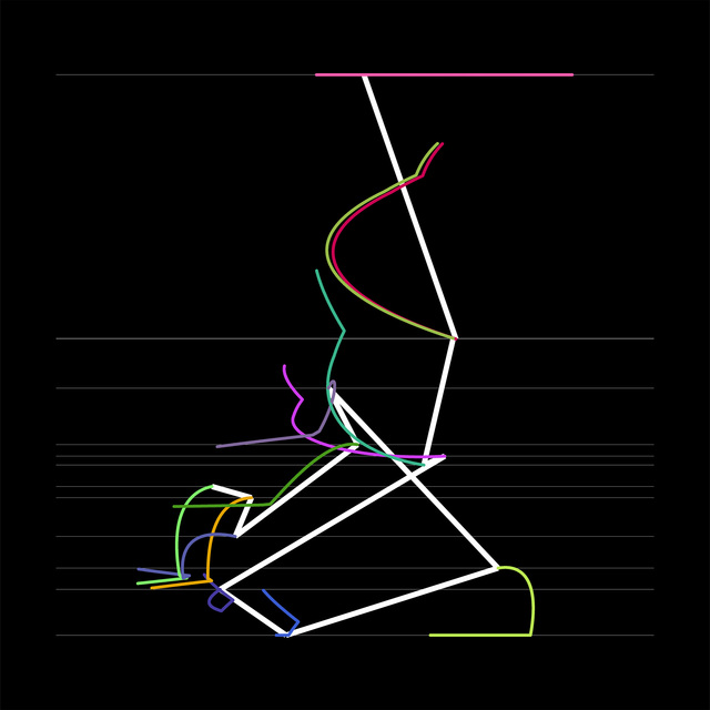 Manfred Mohr, ‘P2200_4570’, 2014-2015, bitforms gallery