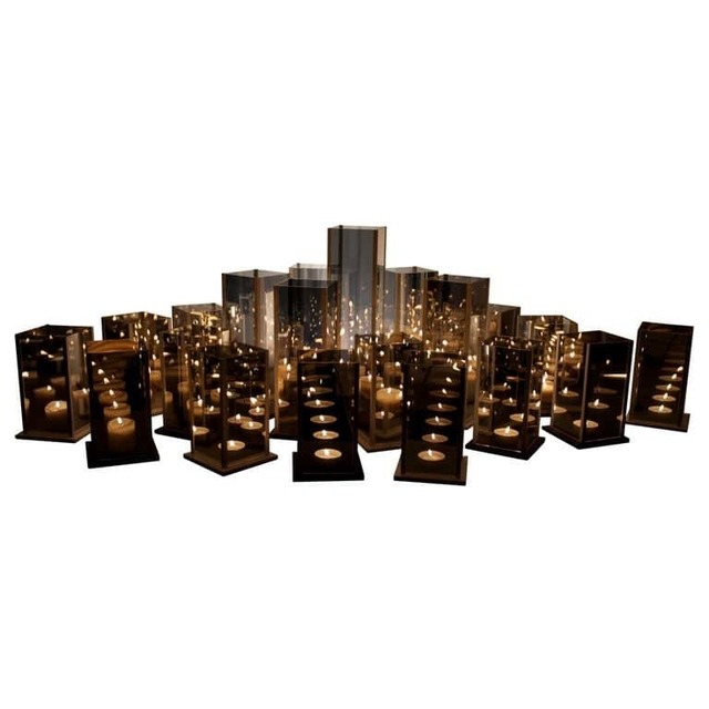 Arturo Erbsman, ‘Set of 20 Original Kaleido Candleholders Set by Arturo Erbsman’, 2017, Design/Decorative Art, Aluminium, Galerie Philia
