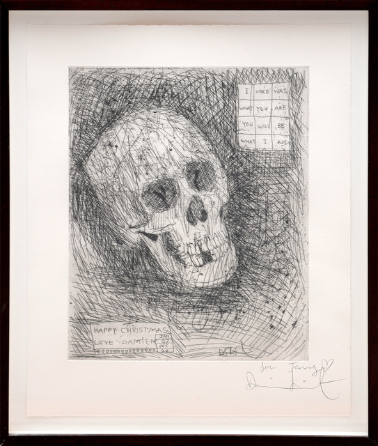 Damien Hirst, ‘I Once Was What You Are You Will Be What I Am.’, 2006, Print, Etching on wove paper, Peter Harrington Gallery