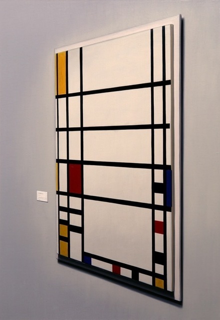 David Klamen, ‘Untitled (Mondrian)’, 2010, Painting, Oil on canvas, Mark Moore Fine Art