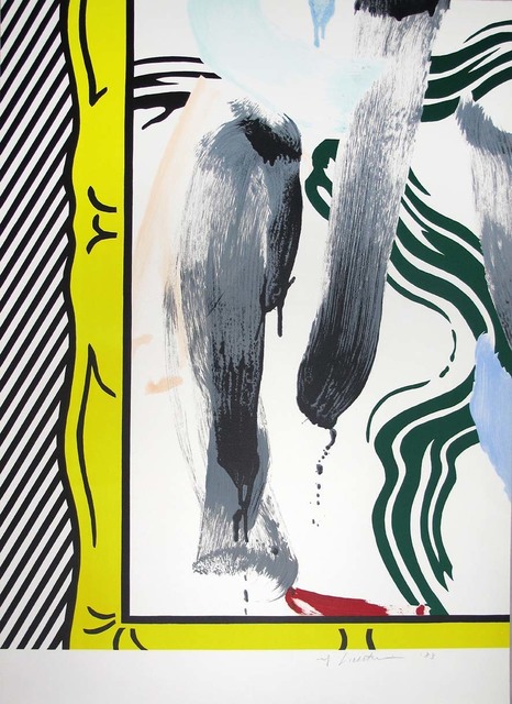 Roy Lichtenstein, ‘Against Apartheid’, 1983, Print, Lithograph on Arches paper, Hamilton-Selway Fine Art