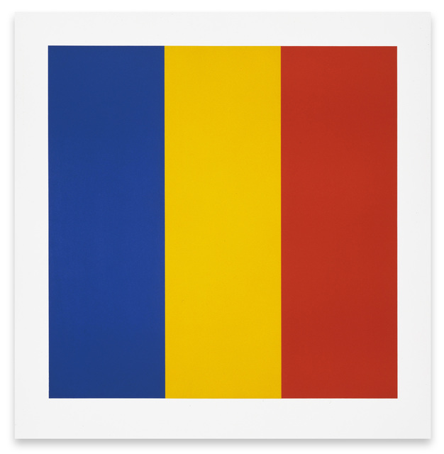 Ellsworth Kelly, ‘Blue/Yellow/Red’, 1991, Barry Whistler Gallery
