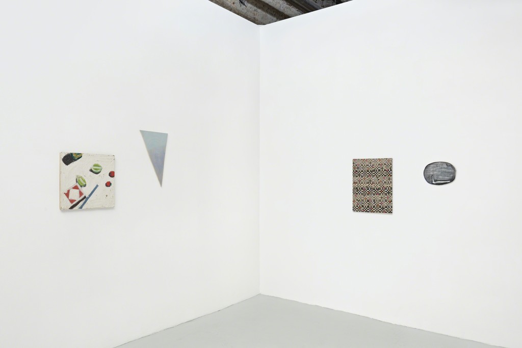 installation view: A Summer Painting Show, curated by Cleopatra's, New York, and Aaron Bogart, June/July 2016, PSM, Berlin installation view: A Summer Painting Show, curated by Cleopatra's, New York, and Aaron Bogart, June/July 2016, PSM, Berlin