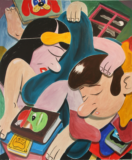 HuskMitNavn, ‘Untitled (Man and Woman in Bed)’, 2012, ALICE Gallery