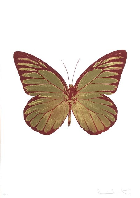 Damien Hirst, ‘The Souls I, Oriental Gold Blind Impression Chillired’, 2010, Kunsthuis Amsterdam