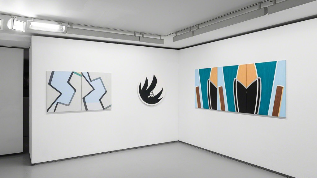 Exhibition view Richard Marti-Vives "Le déjà-peint" Exhibition view Richard Marti-Vives "Le déjà-peint"