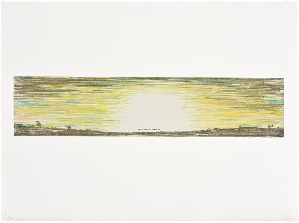Ed Ruscha - Kay-Eye-Double-S (E. 103)
