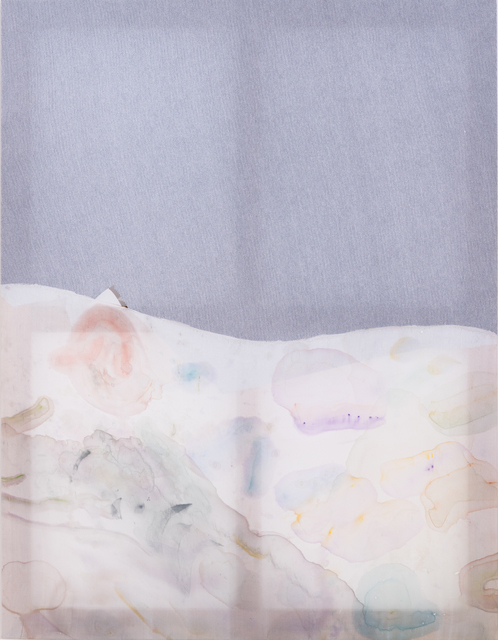 Fay Shin, ‘Waltz for Quartz 2’, 2019, Painting, Man suit, silk, watercolour, gouache, silk thread, GALLERY SU: