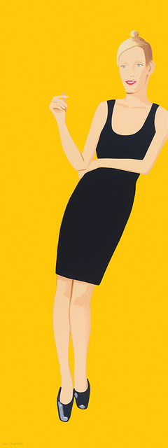 Alex Katz, ‘Black Dress III, Oona (series)’, 2015, Nikola Rukaj Gallery