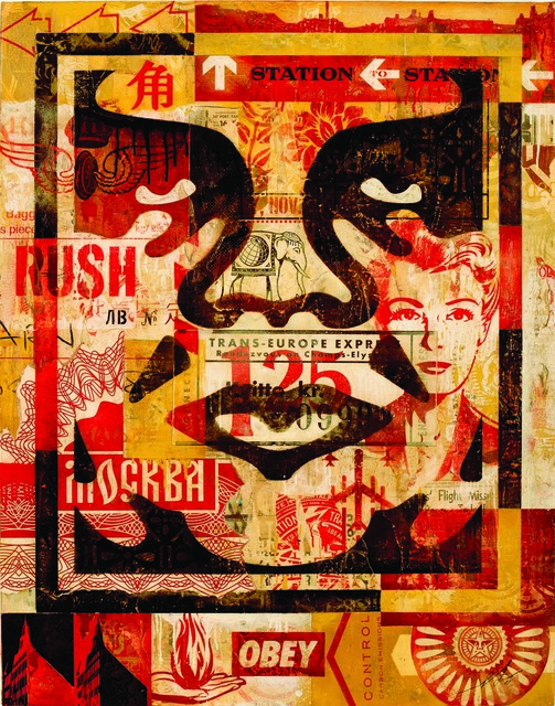 Shepard Fairey (OBEY), ‘Icon Collage (Middle)’, 2016, Underdogs Gallery