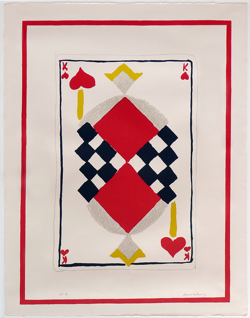 Sonia Delaunay, ‘King of Hearts’, Nikola Rukaj Gallery