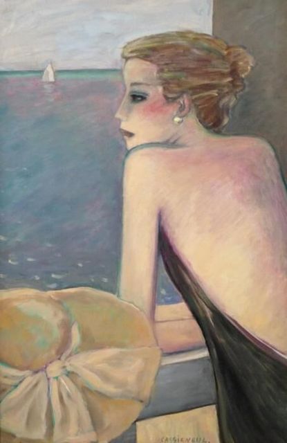 Jean-Pierre Cassigneul, ‘La Capeline Verte’, 2008, SmithDavidson Gallery