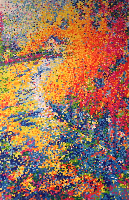 Santina Semadar Panetta, ‘ Ritmo Perpetuo II’, 2014, Painting, Oil, Art Upclose