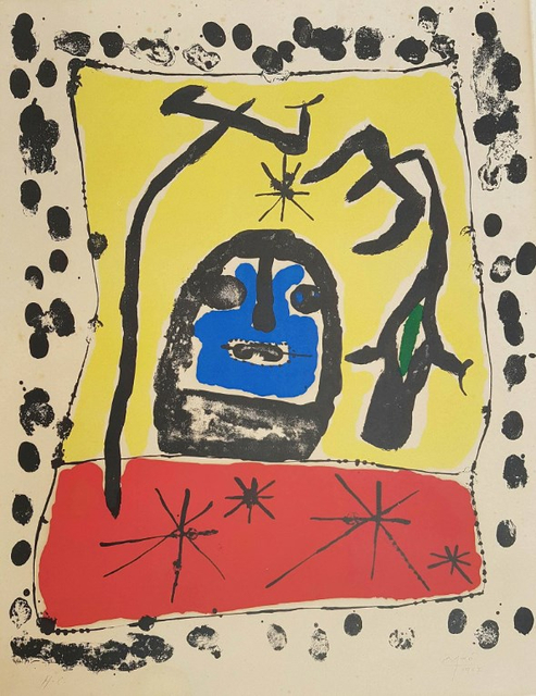 Joan Miró, ‘Exhibition at the Galerie Matarasso, Nice’, 1957, Hidden