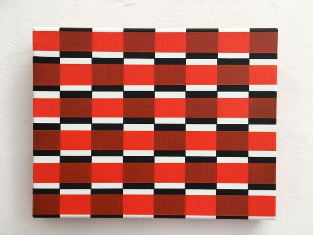 Roland Helmer, ‘G308 Rot, rot II ’, 2010, Painting, Acrylic and vinyl on canvas, Heitsch Gallery