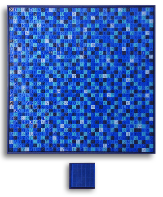 David Reimondo, ‘GLITCH/LAPSUSBLUE’, 2019 , Installation, PLA 3D-print; audio MP3, Mazzoleni