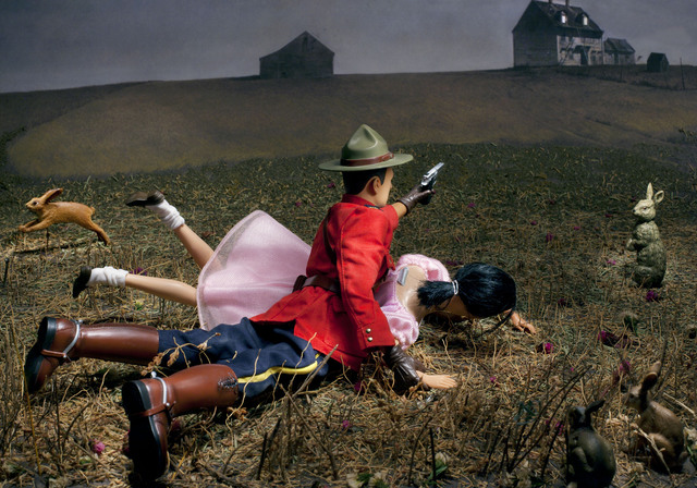 Diana Thorneycroft, ‘Christina's World (gets turned upside down by Cpl. Dew Wright)’, 2012, Art Mûr