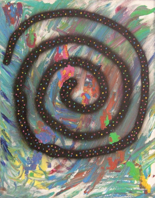 Dan Colen, ‘The Big Swirl’, 2006, Gagosian