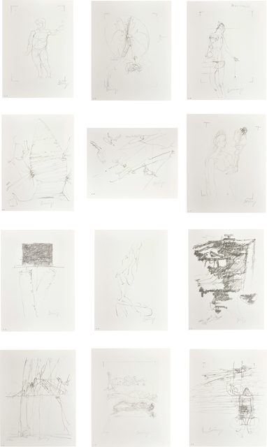 Joseph Beuys Drawings For Codices Madrid By Leonardo Da Vinci 1975 Artsy