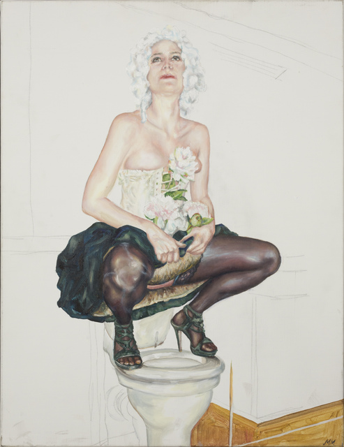 Dame Bruste Toilette Kuessen