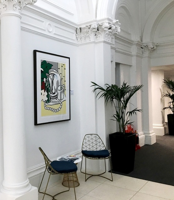 Roy Lichtenstein, ‘Still Life with Figurine ’, 1974, Print, Lithograph & Screeprint on Rives BFK paper, Reuben Colley Fine Art