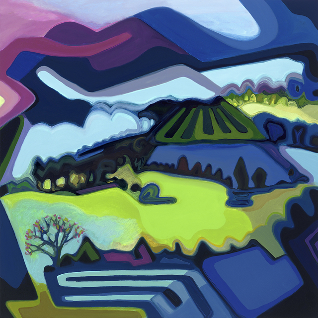 Sandy Litchfield, ‘Luna’, 2018, Painting, Oil/acrylic on canvas, Bernay Fine Art