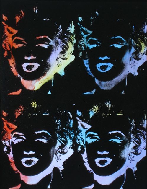 Andy Warhol, ‘Nine Multicoloured Marilyns (Reversal Series) ’, 1979-1986, Joseph K. Levene Fine Art, Ltd.