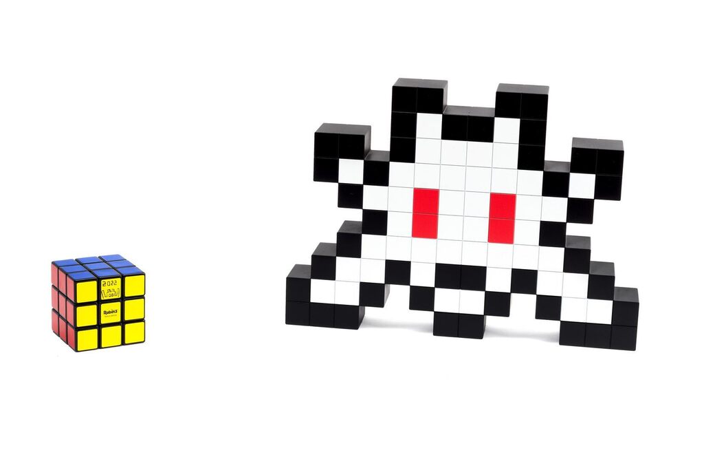 Invader - 3D Little Big Space; Rubik's X Invader Cube