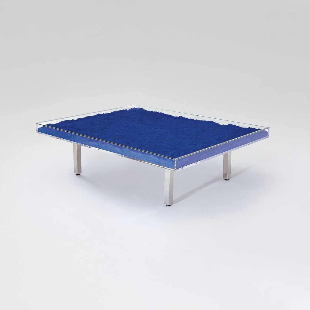 Yves Klein - Table Bleue KleinTM / Klein Blue