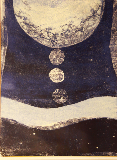 Chu Weibor, ‘Look Into #26 天道’, 1971, Painting, Oil, Plastic, Glass plate,, Asia Art Center