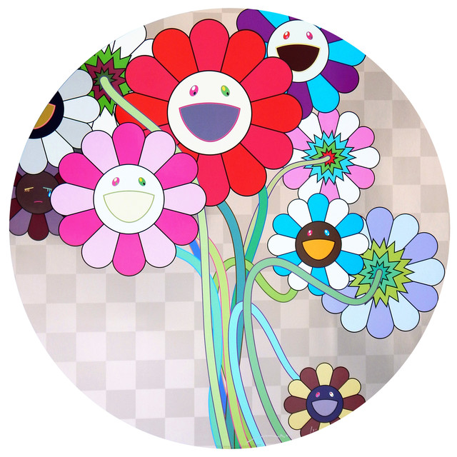 Takashi Murakami, ‘Warhol/Silver’, 2010, Lougher Contemporary
