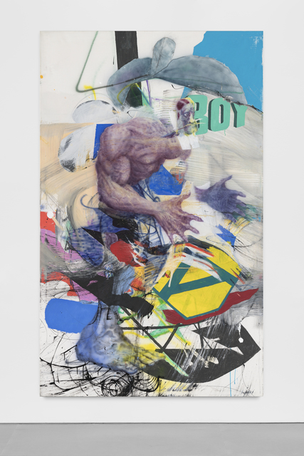 Peter Stauss, ‘A-boy’, 2017, Painting, Airbrush, acrylic and lacquer on canvas, carlier | gebauer