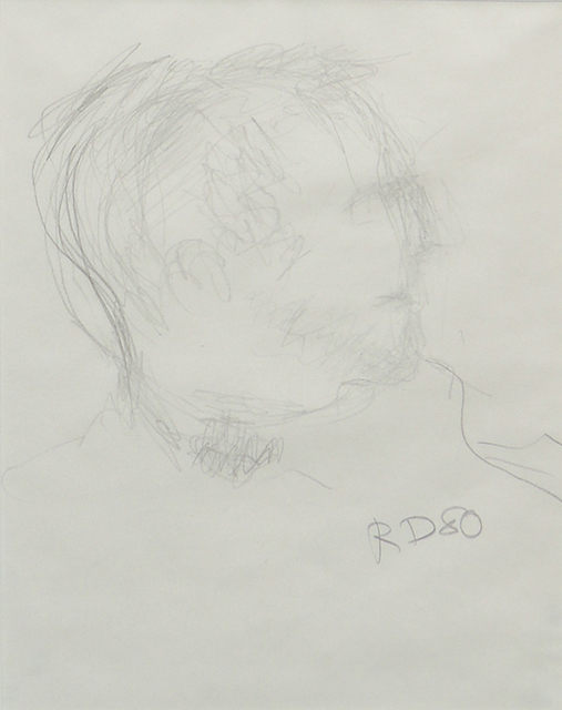 Richard Diebenkorn, ‘Portrait of Jasper Johns’, 1980, Mark Borghi Fine Art