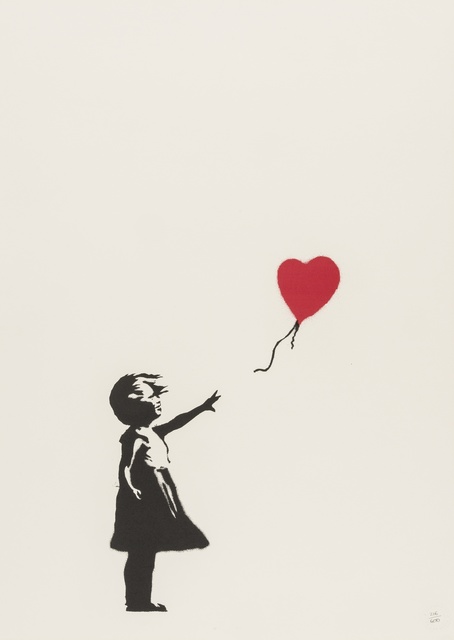Banksy, ‘Balloon Girl’, 2004, Print, Screenprint in colours on wove paper, Forum Auctions