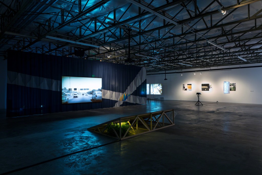 Installation view of "Past Projects for the Future" at Dallas Contemporary, Dallas (2016). Image courtesy of Dallas Contemporary. Installation view of "Past Projects for the Future" at Dallas Contemporary, Dallas (2016). Image courtesy of Dallas Contemporary.
