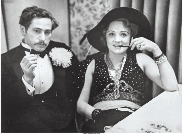 Alfred Eisenstaedt, ‘Josef von Sternberg and Marlene Dietrich, Reimann Arts School ball, Marmorsaal, Berlin’, 1928, Heritage Auctions