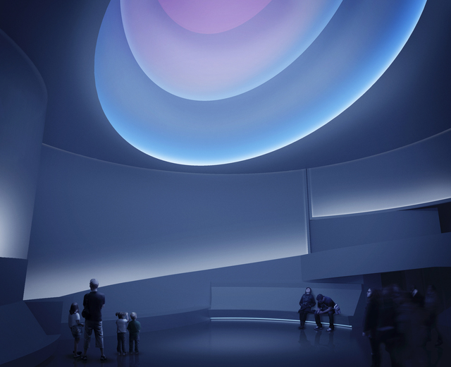 James Turrell, ‘Rendering for Aten Reign’, 2013, Guggenheim Museum